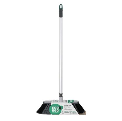 Четка за почистване на под York Eco Ego U-Collect, с дръжка, 130 cm