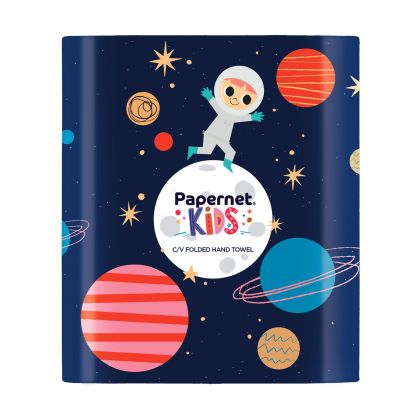 Диспенсър за кърпи за ръце Papernet Kids Space, 30 х 14.5 х 33.6 cm
