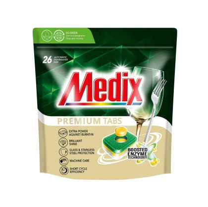 Таблетки за съдомиялна Medix Premium, 26 броя