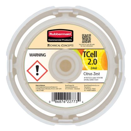 Пълнител за ароматизатор Rubbermaid TCell 2.0, цитрусов, 24 ml