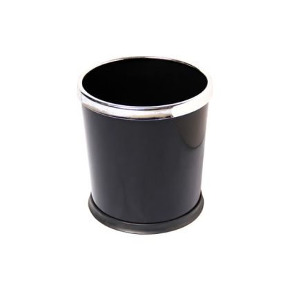 Кош за отпадъци Office 1, PVC, с метален ринг, негорим, 10 L