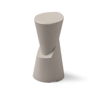 Табуретка Lyxo Sgabello Dot, височина 75 cm, бежова