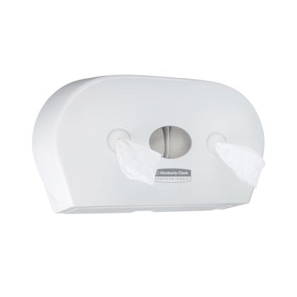 Диспенсър за тоалетна хартия Kimberly-Clark Aquarius 7186 Centrefeed, бял, 46.4 х 13.3 х 27.4 cm