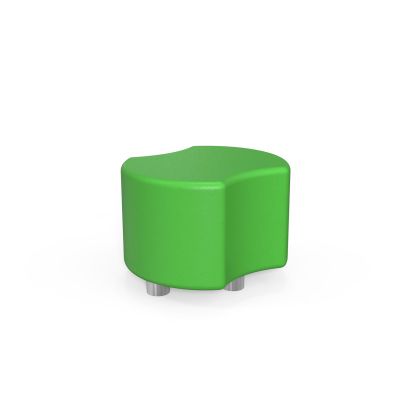 Табуретка RFG Bold, екокожа, 60 х 51 х 43 cm, зелена