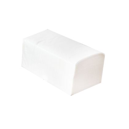 Кърпи за ръце, с V-образна сгъвка, целулозни, двупластови, 150 къса, 21 x 20 cm, 20 броя