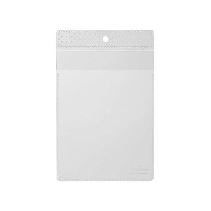 Durable Джоб с перфорация, вертикален, А6, прозрачен, 10 броя