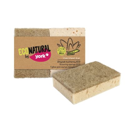 Домакинска гъба York Eco Natural, без канал, 2 броя