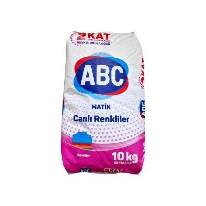 Прах за цветно пране ABC, 10 kg