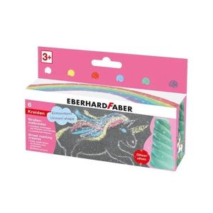 Eberhard Faber Тебешири Unicorn, блестящи, 6 цвята