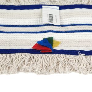 Моп Hunts, за мокро почистване, Color strips, памучен, с крила, 40 cm