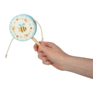 Small Foot Дрънкалка - Барабанче Tiny Friends