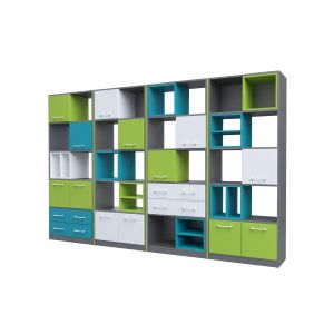 Бленда RFG 8, за модулен стелаж Libra, 18 х 60 х 1993 mm, ПДЧ, цвят лукс