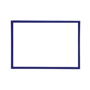 KEJEA Джоб за документи, магнитен, А6, със синя рамка