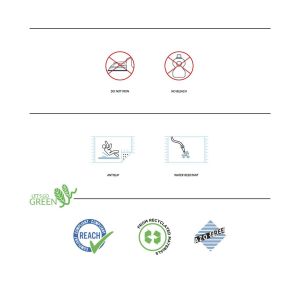 Изтривалка Olivo Cocco Joy - Aloha, кокосова, 40 х 60 cm