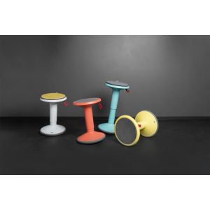 Табуретка Interstuhl Up 100U, кръгла, мента