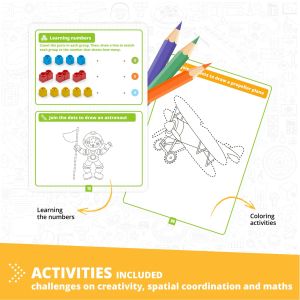 Engino Конструктор Steamlabs Junior - Научи за самолетите