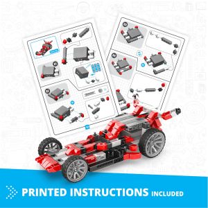 Engino Конструктор Inventor Motorized - Състезателна кола, 10 в 1