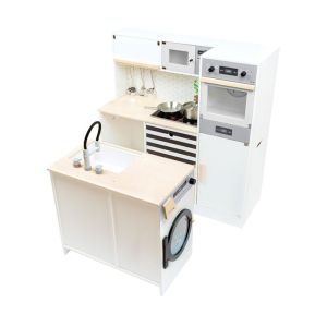 Small Foot Модулна кухня, детска, дървена, размер XL, 83 х 29 х 83 cm