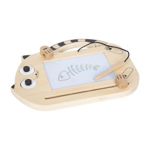 Small Foot Дъска за рисуване Котка, магнитна