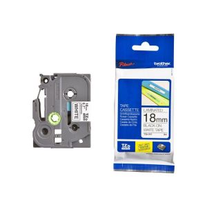 Лента Brother TZe-241, 18 mm x 8 m, черен печат върху бяла лента