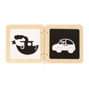 Small Foot Бебешка книжка Ludwig, дървена