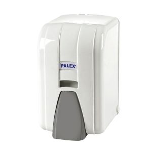 Диспенсър за сапун на пяна Palex Profi, 600 ml, бял, abs, 10.4 x 9.3 x 16.3 cm