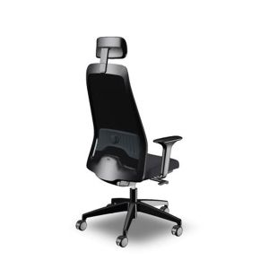 Ергономичен стол Interstuhl EV353, текстил, полиамидна основа, сив