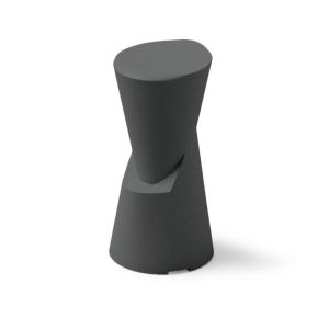 Табуретка Lyxo Sgabello Dot, височина 75 cm, антрацит