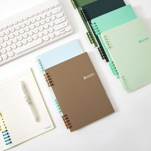 Sworld Тетрадка, А5, със спирала, 40 листа, зелена