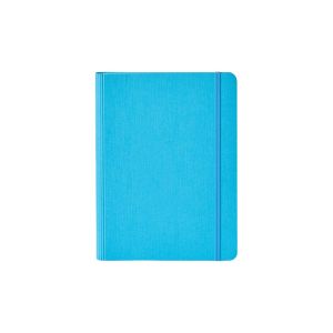 Fabriano Тетрадка Ecoqua+, A4, картонена корица, със скрита спирала, 70 листа, синя