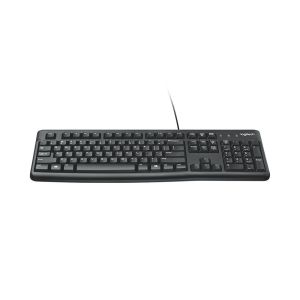 Logitech Клавиатура K120, USB, черна