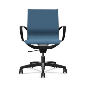 Ергономичен стол Rim Zero ZG 1352, меш, пластмасова основа, син