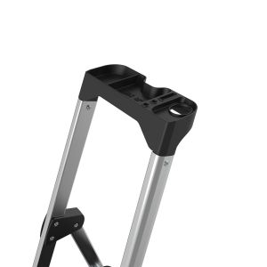 Стълба Twin, алуминиева, 2+1 стъпала