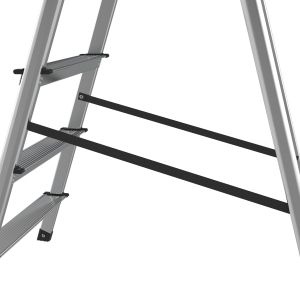 Стълба Twin, алуминиева, 2+1 стъпала