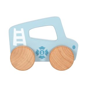 Small Foot Количка за бутане, дървена, синя