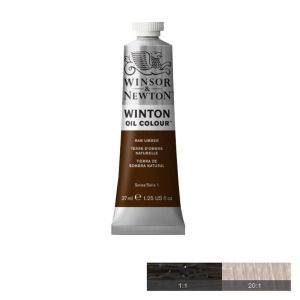 Winton Маслена боя, Raw Umber, 37 ml