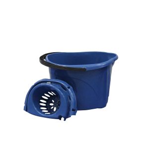 Кофа Planet, овална, с изстисквач, 12 L, синя