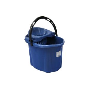 Кофа Planet, овална, с изстисквач, 12 L, синя