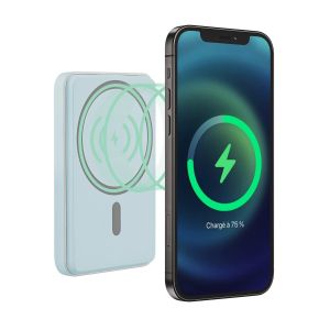 TNB Външна батерия Magsafe, 20 W, 5000 mAh, синя