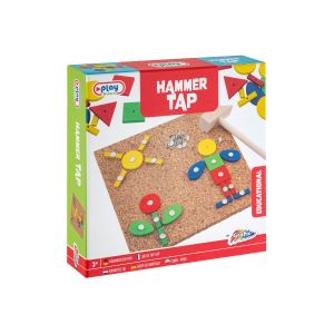 Moxy Мозайка, дървена, с чукче, 74 части