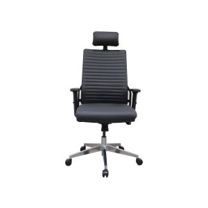 Директорски стол RFG Trento 78 HB, екокожа, Synchronous механизъм, до 120 kg, черен