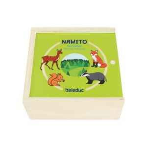 Beleduc Пъзел Местообитания, дървен