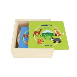 Beleduc Пъзел Местообитания, дървен