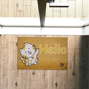 Изтривалка Olivo Cocco Joy - Gatto, кокосова, 40 х 60 cm