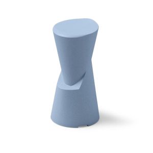 Табуретка Lyxo Sgabello Dot, височина 75 cm, светлосиня