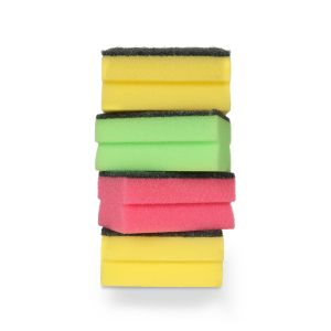 Домакинска гъба Antesto, с канал, 11 x 7 x 5.5 cm, 4 броя