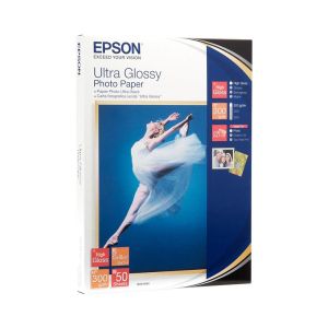 Epson Фото хартия Ultra Glossy S041944, 300 g/m2, 13 х 18 cm, 50 листа