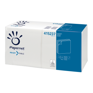 Салфетки Papernet, целулоза, еднопластови, 32 x 33 cm, 300 броя