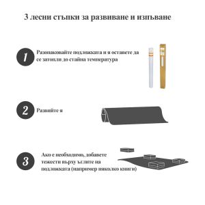 Подложка Olivo Pro Ghost, 90 х 120 cm, прозрачна