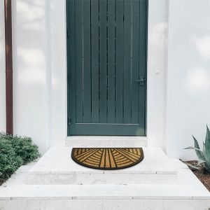 Изтривалка Olivo Half Moon, кокос и гума, 40 х 60 cm, асорти